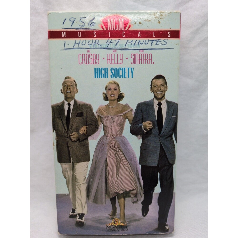 MGM Musicals High Society VHS Tape